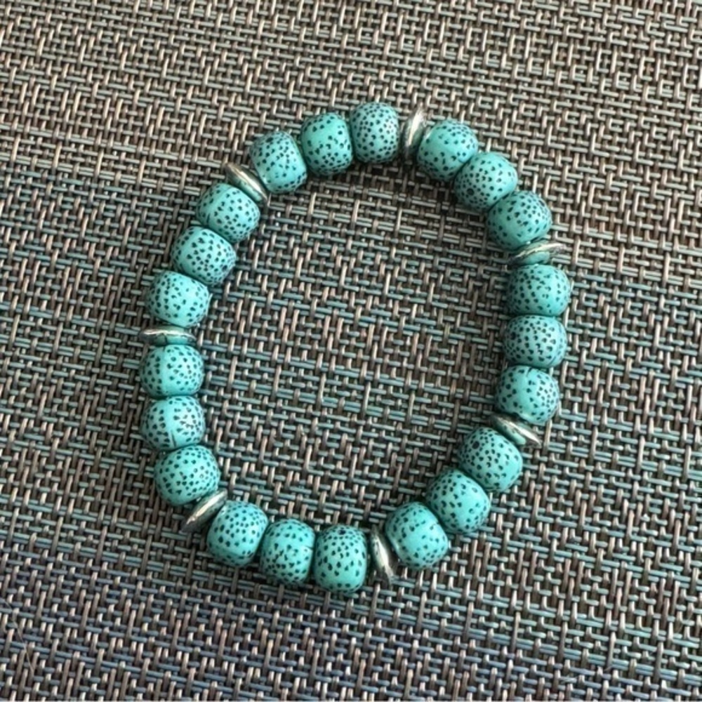 Beautiful Blue Stretchy Bracelet